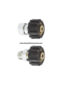 1/4" F MECLINE ARF Raccordo Attacco rapido girevole a GHIERA idropulitrice - Imagen 1 de 1