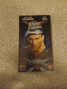 STREETFIGHTER ULTIMATE BATTLE VHS PAL UK JEAN CLAUDE VAN DAMME KYLIE MINOGUE 94 - Imagen 1 de 4