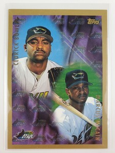 1998 Fleer Cedrick Bowers / Marcus McCain Tampa Bay Devil Rays #501