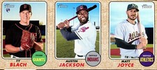 2017 Topps Heritage High Number Baseball Box Topper Ad Advertising Panels #BJJ