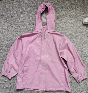 Mädchen Regenjacke Rosa Mit Sternchen Gr. 128 von Playshoes - Bild 1 von 6