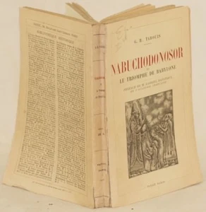 Tabouis Nabuchodonosor Triomphe Babylone Irak Ancien Egypte 1931 - Picture 1 of 1