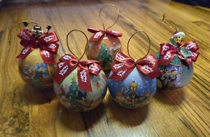 (5) 1995 Warner Brothers Looney Tunes Cartoon Figur Weihnachtsschmuck WB  - Bild 1 von 14