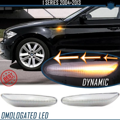 Frecce LED Dinamiche SEQUENZIALI per BMW SERIE 1 E87 E81 E82 E88 CANBUS Omologat - Immagine 1 di 4