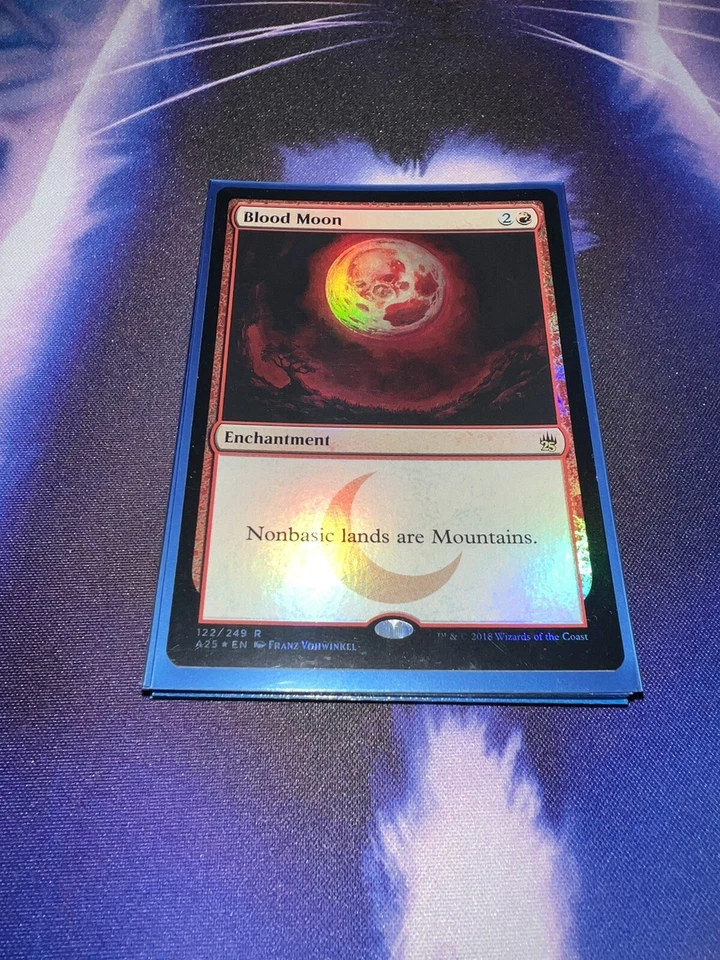 Mtg Singles - Blood Moon - Masters 25 - Foil Rare - LP - Image 1 of 1