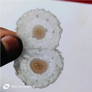 Stalactite Slice Solar Quartz Slice Flower Briolette LooseStone 83 Cts. ME-9102 - Picture 1 of 4