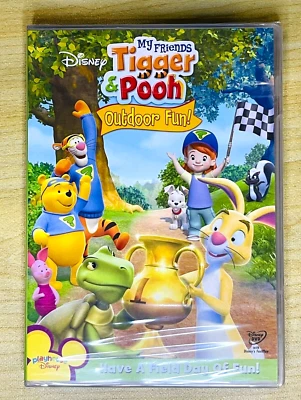 DVD DISNEYS WINNIE THE POOH OUTDOOR FUN! RARE BRAND NEW SEALED - Image 1 of 2