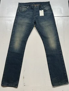 Selvedge Denim Waschjeans 32x31 Kegelmühlen Outlander, neu mit Etikett DRK BLAU - Bild 1 von 11