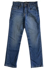 Lucky Brand Classic Straight jeans adjustable waist med blue. Size 12 youth - Picture 1 of 7