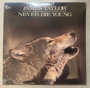 James Taylor - Never Die Young (LP, Album, Car) 1988 Columbia FC 40851 SEALED - Picture 1 of 2