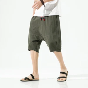 Summer Man Solid Color Loose and Casual Straight Simple Simple Five-point Shorts - Picture 1 of 27