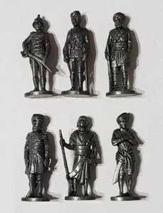 Soldatini Kinder figurines en metal Serie Coloni Inglesi 40mm ferro - Foto 1 di 1