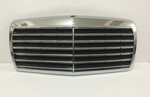 Front Grille Assemble Black W/Chrome Frame FOR 1981-1991 M-Benz W126 S Class 4D - Bild 1 von 4