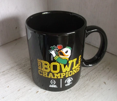 OREGON DUCKS Rose Bowl Playoff Semifinal Coffee Mug Cup 10 oz Cover