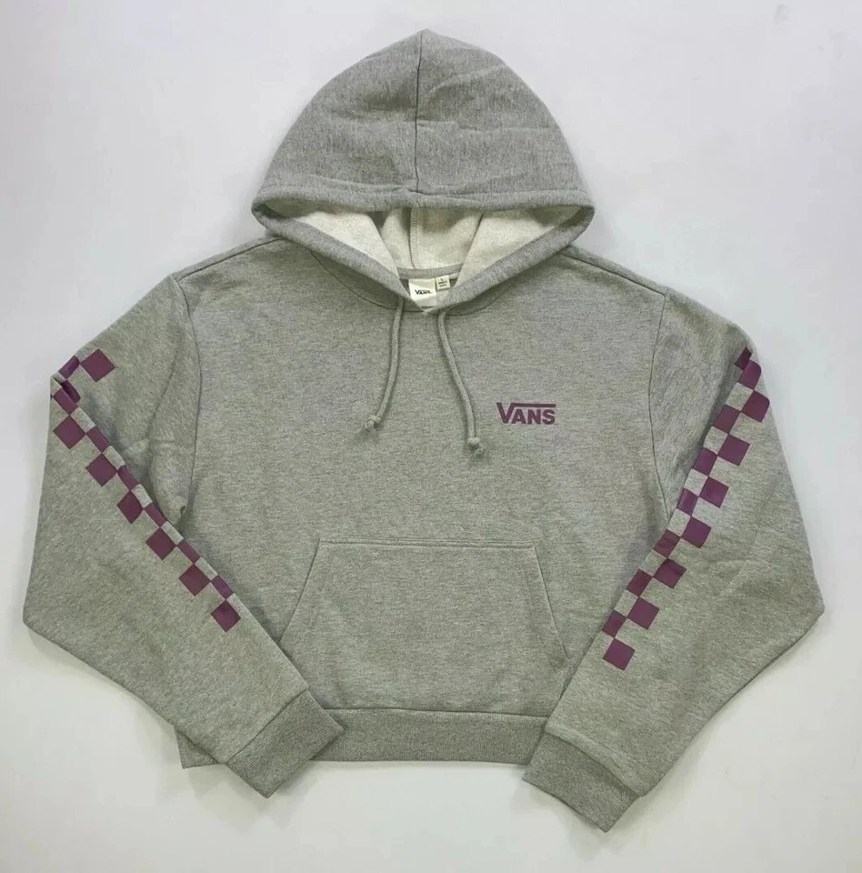 NUEVO Pullover Sudadera con Capucha Para Mujer Vans Off the Wall CROPPED NUEVO Talla M Foto 1 de 1