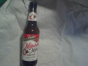 2001 POINT MILKSHAKE MALT BEER 12oz EMPTY BOTTLE With CAP, Stevens Point Brewery - Picture 1 of 3