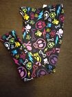 No Boundries Womens Black Ankle Leggings Size XL NWT Skull