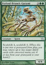 FORKED-BRANCH GARAMI X4 4 4X Betrayers of Kamigawa MTG Magic Cards DJMagic