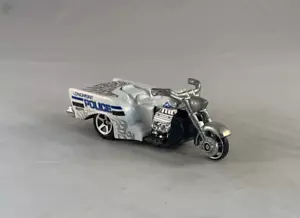 Hot Wheels Boss Hoss Motorcycle 2011 Main Street White 5SPs MC5s - Picture 1 of 5