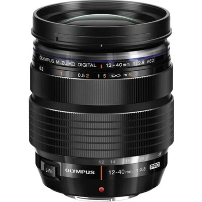 Reconditioned Olympus M.Zuiko Digital Pro 12-40mm F/2.8 AF ED Zoom Lens -(Black) - Image 1 of 4