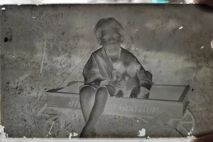 Heider Coaster Wagon Glass Plate B-W Negative - Picture 1 of 1