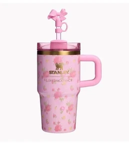 STANLEY x Love Shack Fancy 20oz Ibiza Sunset Pink 🌅🌸 EN MANO - ¡Agotado en línea!  - Imagen 1 de 2