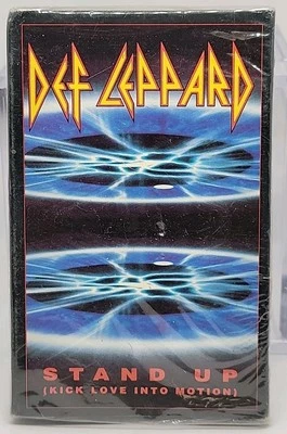 Def Leppard Stand Up (Kick Love Into Motion) Cassette Tape - Image 1 of 4