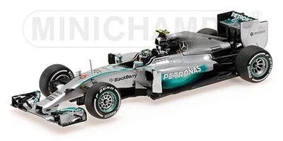 Modelo 1:43 Minichamps Mercedes Amg Petronas F1 W05 Nico Rosberg 2014 410140006 Foto 1 de 2