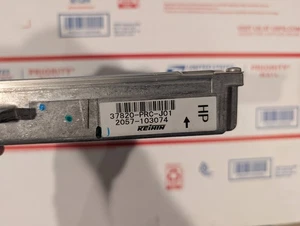 02-04 HONDA INTEGRA TYPE R ECU 37820-PRC-J01 6 SPEED M/T K20A ACURA RSX ECM 013 - Picture 1 of 3