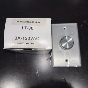 KB Electronics LT-30 #A-120vac Speed Control - Picture 1 of 3