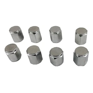 8Pcs Car Tire for Valve Stems Cap Knurling Style Tire for Valve Cap Wheel Stem A - Picture 1 of 7