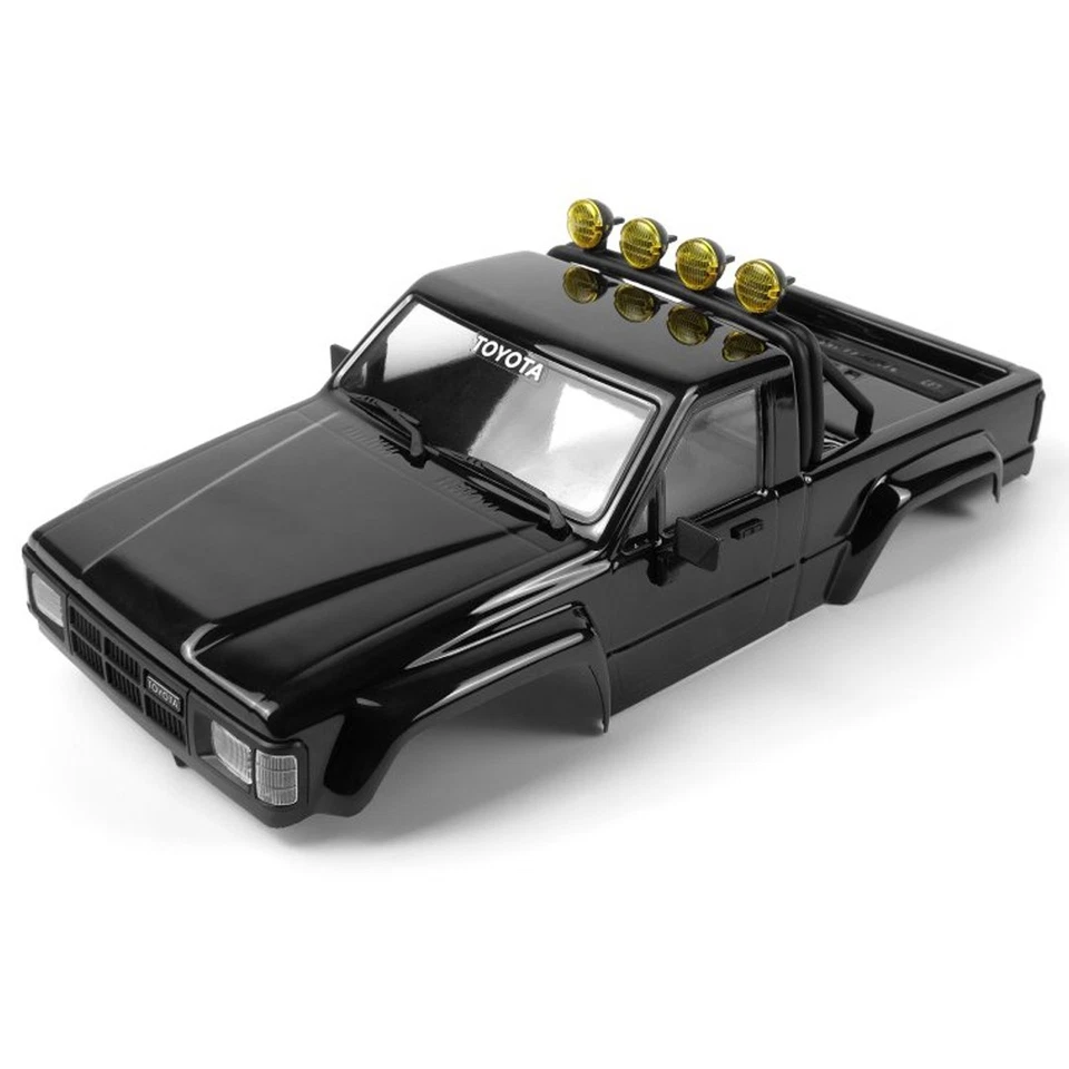HPI 160851 Painted Body Black for Ventura18 Toyota Hilux SR5 - Image 1 of 1