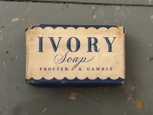 Original Procter & Gamble Large IVORY SOAP Bar von 1943 ungeöffnet - Bild 1 von 4