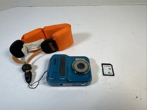 Cámara digital Kodak EasyShare Sport C123 12,0 MP - azul | con tarjeta SD de 8 GB - Imagen 1 de 7