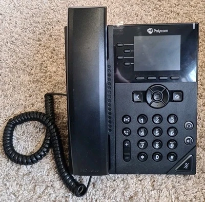 POLYCOM VVX 250 VOIP BUSINESS / DESK PHONE Great Condition - Tested, 1 YR old - Image 1 of 4