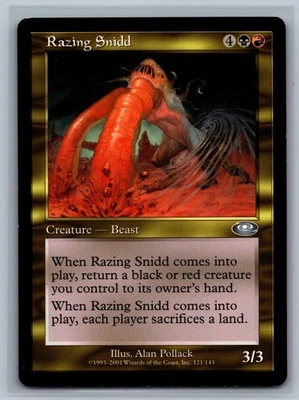 Magic The Gathering Planeshift Razing Snidd #121/143 MTG TCG CCG - Image 1 of 2