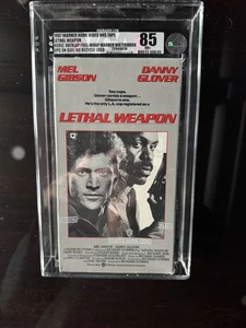 1st Release 1987  Lethal Weapon Vhs New Sealed WRAPAROUND VGA 85! - Bild 1 von 2