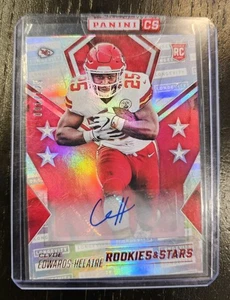Clyde Edwards-Helaire 2020 Rookies & Stars Football Factory Sealed Auto #1/125 - Picture 1 of 3