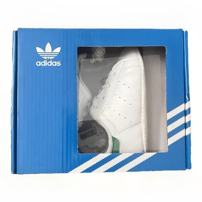 Nuevo En Caja ADIDAS Stan Smith Cuna Bebé Zapatos Talla 2K Excelente Estado Nuevo Foto 1 de 3