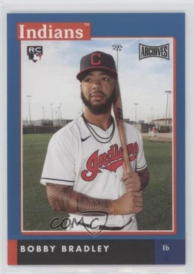 2020 Topps Archives Snapshots Blue /50 Bobby Bradley #AS-BBR Rookie RC - Image 1 of 2