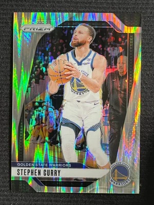 Stephen Curry 2024-25 Panini Prizm plata sesgada/249 #134 Foto 1 de 2