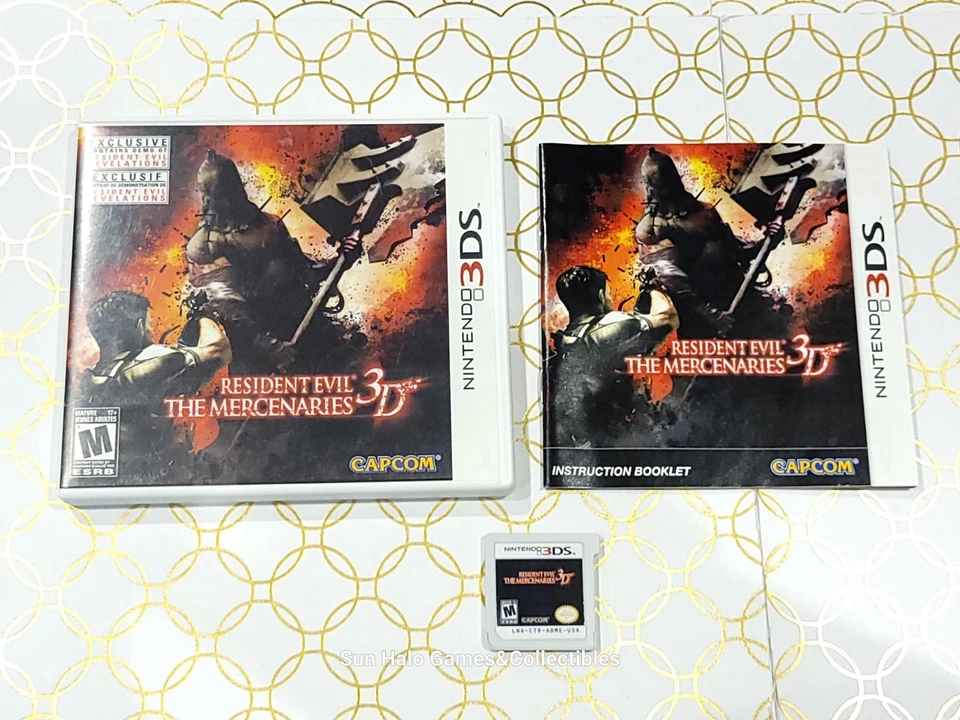 Resident Evil: The Mercenaries 3D (Nintendo 3DS, 2011) CIB Complete - TESTED - Image 1 of 4