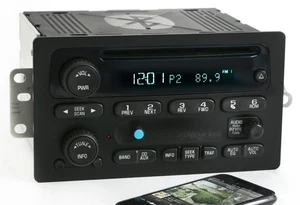 03-05 Chevy GMC Truck Radio AM FM CD Player Upgraded w Bluetooth Music 15138488 - Picture 1 of 8