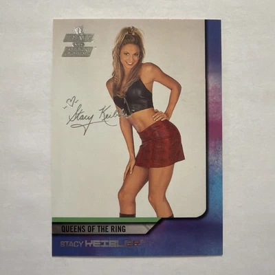 Stacy Keibler 2002 Fleer WWE Raw Vs. Smackdown Edition Wrestling Card #73 - Image 1 of 2