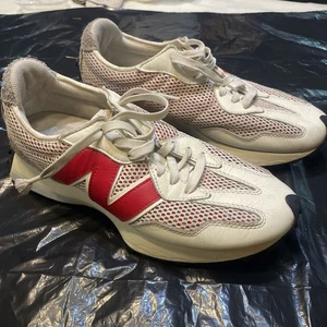 New Balance 327 Mens 10.5 White Team Red MS327OR - Picture 1 of 24