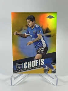 2022 Topps Chrome MLS Chofis #188 Gold Refractor /50 - Picture 1 of 2