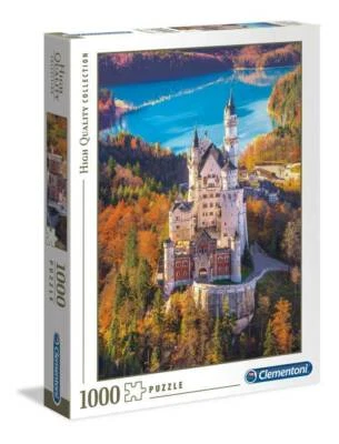 CLEMENTONI PUZZLE CHATEAU NEUSCHWANSTEIN 1000 PIECES 39382 - Photo 1/2