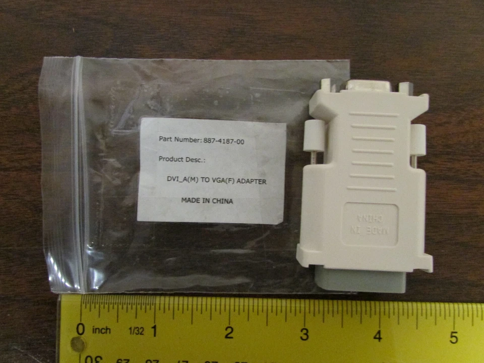DVI-A Male To VGA Female Adapter Molex 887-4187-00 For Dell New - Image 1 of 1