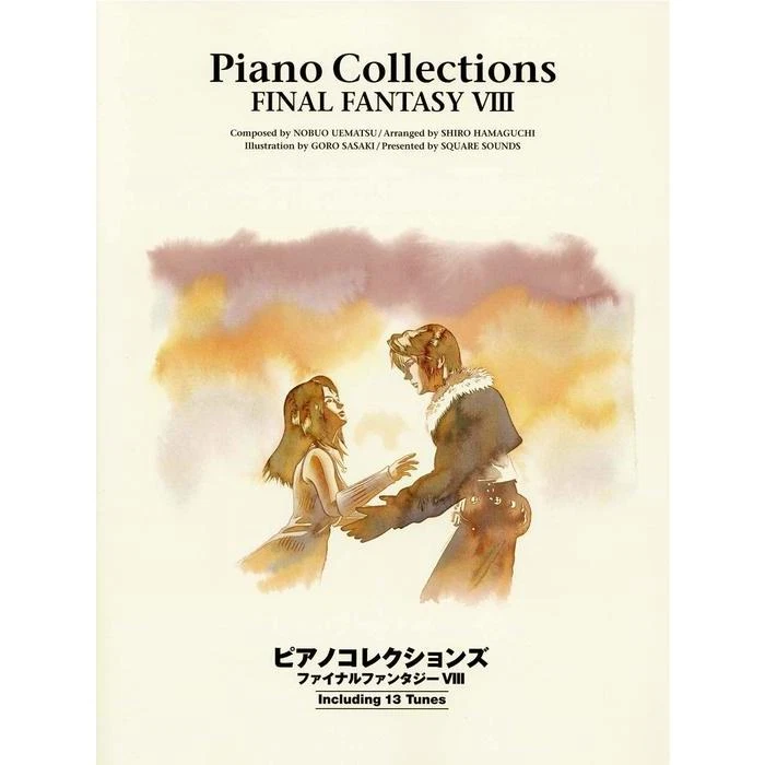Final Fantasy VIII 8 Piano Collections SHEET MUSIC Song Book FF8 New - Image 1 of 1