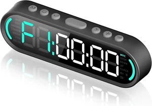 Gym Timer 15" Large LED Display Wall Clock | Interval Workout - Picture 1 of 8